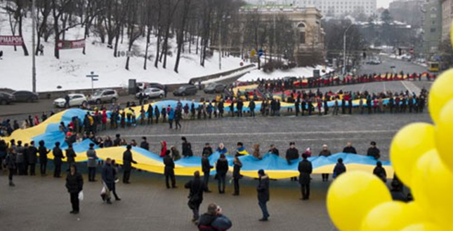У Києві відбувся марш єдності під гаслом "Єдине серце"