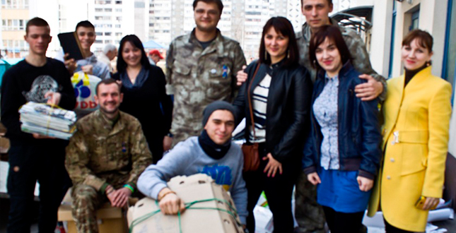 Дарницькі школярі долучилися до загальноміської благодійної акції «Школи Києва – бійцям АТО»
