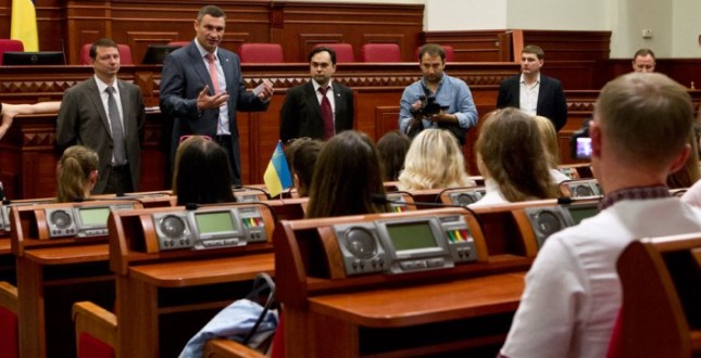 Віталій Кличко розповів полтавським студентам про особливості діяльності столичної влади