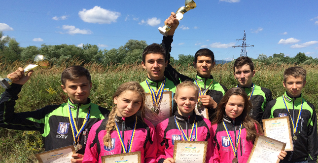 Вітаємо збірну міста Києва з другим місцем на 44 Чемпіонаті України серед юніорів з пішохідного туризму
