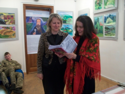 Презентація книги Тетяни Майданович «Небо над Україною» в Києво –Печерській Лаврі