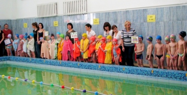 Фінал районних змагань з плавання серед дітей старшого дошкільного віку Дарницького району