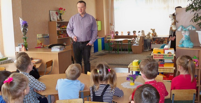 «Літературний фонтан» в школі – дитячому садку імені Софії Русової