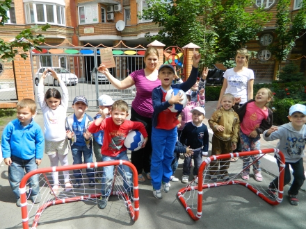 Фестиваль спортивних ігор  в дошкільних навчальних закладах Святошинського району
