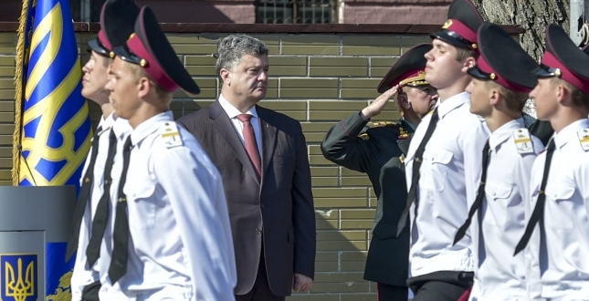 Президент України взяв участь в урочистостях з нагоди Дня знань у Київському військовому ліцеї імені І.Богуна