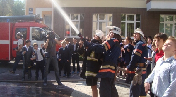 Рятувальники Шевченківського району навчали дітей основам безпеки життєдіяльності