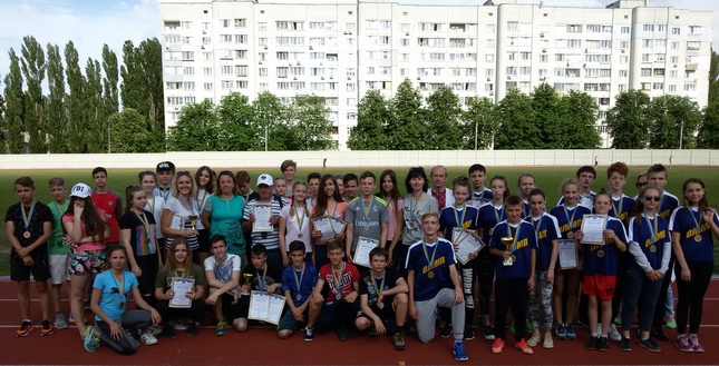 В столиці відбувся міський етап Всеукраїнських  итячих спортивних ігор "Старти надій"