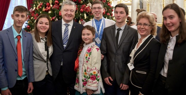 Талановита молодь столиці взяла участь у зустрічі з Президентом України